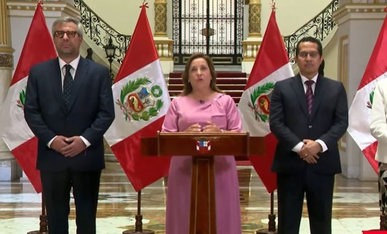 Peruvian president calls for general elections amid security crisis and yearslong political instability